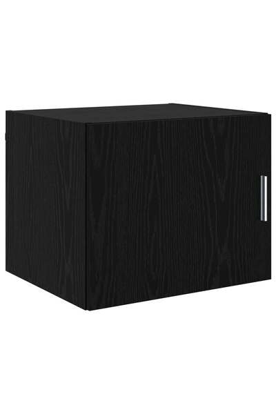 vidaxl Dulap de perete Stejar negru 50 x 42.5 x 40 cm Lemn prelucrat