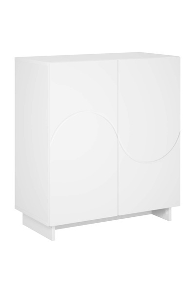 vidaxl Bufet Alb 67 x 34,5 x 75 cm Lemn prelucrat