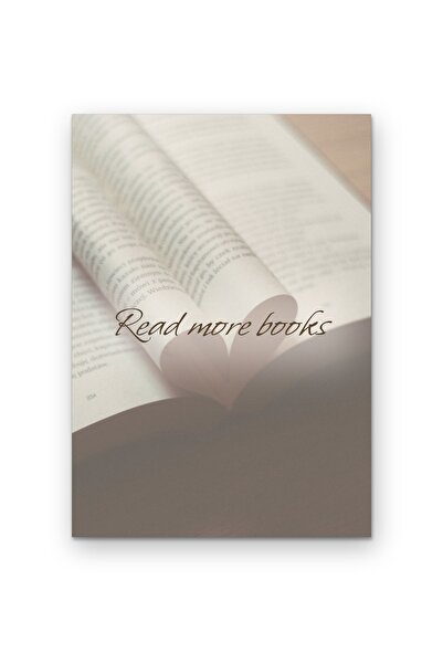 OEM Poster Carton 250g A4 - Citat Citeste mai multe carti, Decor perete inspi...