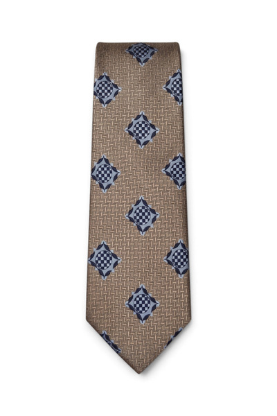 HERMOSE Edi Beige Patterned Tie