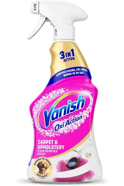 Reckitt فانيش أوكسي أكشن باور سبراي مزيل البقع للسجاد والمفروشات، 500 مل
