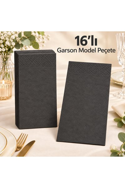 Doğasüs 16 lı Parti Peçetesi Garson Model Peçete