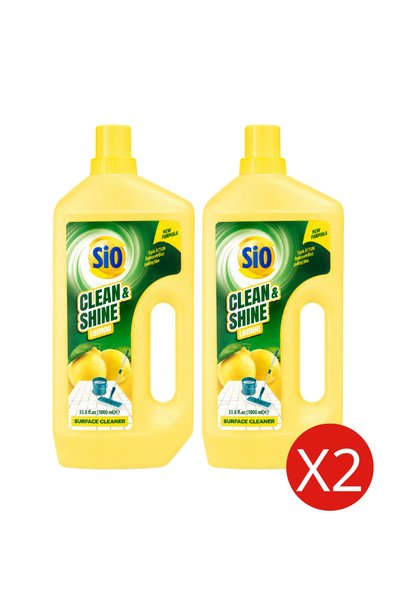 Sio Pack of 2 Cio Lemon Surface Cleaner 1000 ml |   All Surface Hard Surface ...