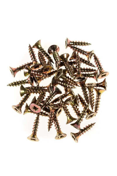 FOXMAG24 Βίδα για ξύλο και μοριοσανίδα 4x30mm, με χωνευτή κεφαλή, 500 τεμάχια...