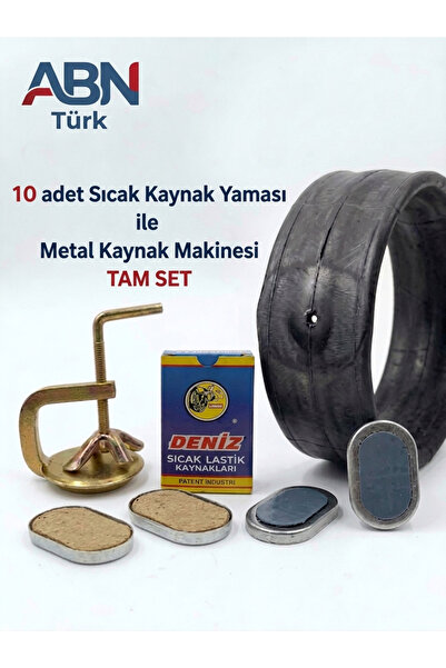 abnturk Sıcak Lastik Kaynak Seti Sağlam Güvenli 10 adet Şamyel Kaynağı ile Me...