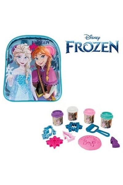 OEM Τσάντα πλαστελίνης DOH Disney Frozen με 4 δοχεία και 5 αξεσουάρ 200g - AS