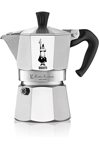 Bialetti Καφετιέρα Μόκα Εξπρές 4 Φλιτζάνια Αλουμινίου Γνήσια Ιταλίας - Κλασικ...