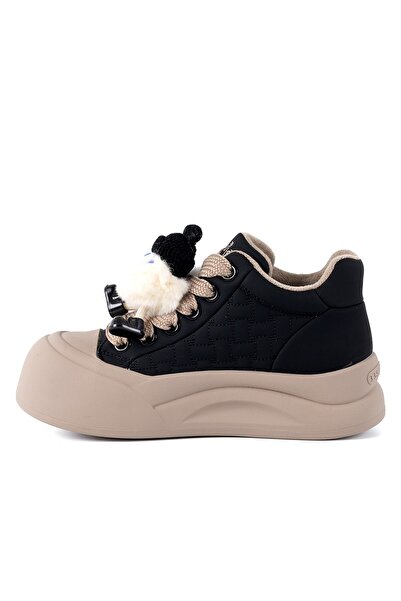 Guja 426 1 26KA Kadın Sneaker Günlük Ayakkabı Siyah