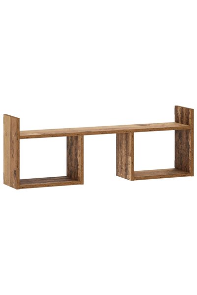 vidaxl Raft de perete Lemn vechi 90 x 17 x 32 cm Lemn prelucrat
