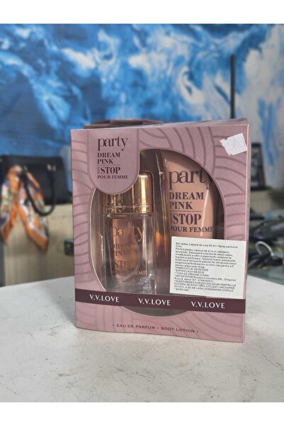 V.V LOVE Women's Gift Set V.V. Love Party Dream Pink Non Stop