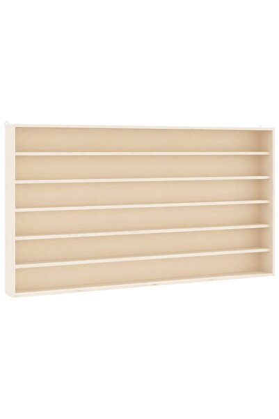 vidaxl Vitrina de colecție din lemn cu 6 rafturi 100x9x55 cm