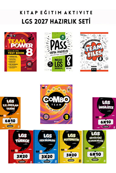 TEAM ELT PUBLISHING Teampower 8 Full-In-One Test Book & Pass 8 & Team Files 8...