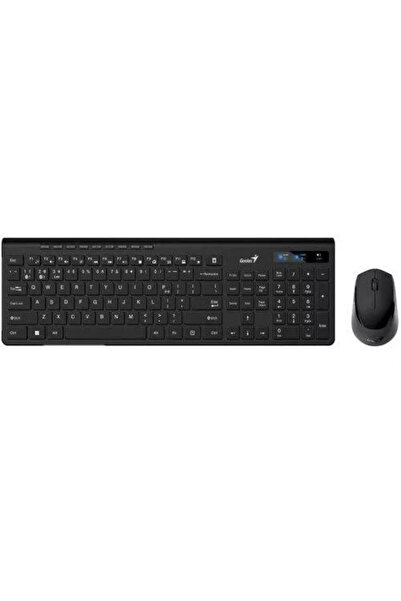 GENIUS Kit Tastatura si Mouse Wireless SlimStar 8230 104 taste 1200 dpi 3 but...