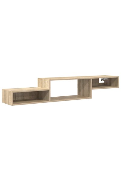 vidaxl Sistem de TV montat pe perete Montare pe perete Stejar Sonoma