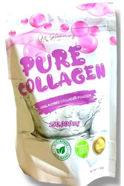 PURE COLLAGEN شكل متوهج من سي سي كولاجين نقي (مسحوق كولاجين غير مملح) 150.000...