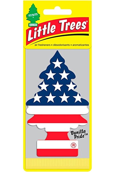 Little Trees معطر هواء للسيارة برائحة الفانيليا من كار تريز برايد - قطعة واحدة