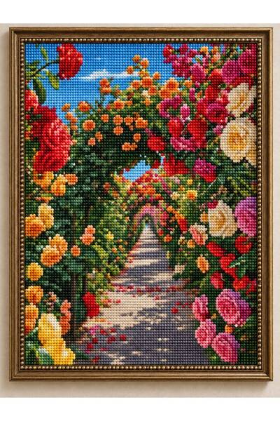 DNZt 5D Diamond Painting 30x40 cm Elmas Mozaik Boncuklu Taşlı Goblen Pano Tab...