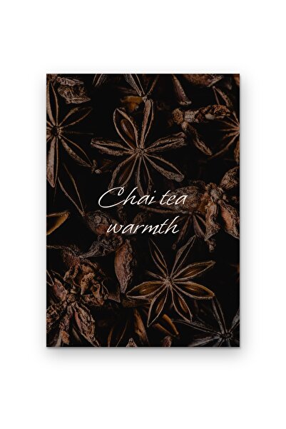 OEM Poster Carton 250g A4, Citat Caldura Ceatului Chai, Art Print Decorativ p...