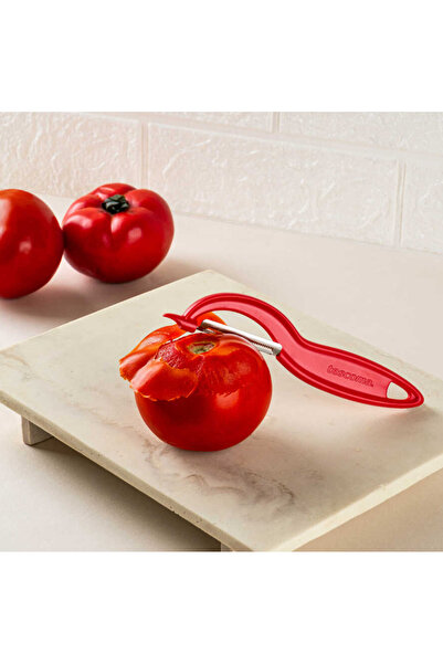 TESCOMA 2 Pieces Presto Expert Red Tomato Peeler
