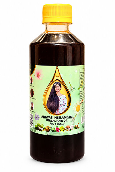 Adiwasi Mysuru Naturals Adiwasi Neelambari Herbal Hair Oil – Pure & Natural(o...