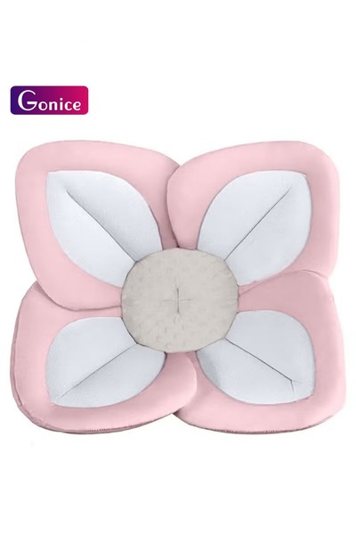 Yailla Flower Shaped Baby Bath Seat, Blooming Lotus Bathtub Seat for Newborn ...