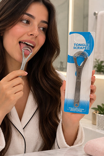 Generic Brand Product Description – Metal Tongue Scraper