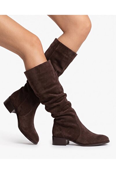 Generic Brand Kod.100, Genuine Leather, Below the Ankle, Without Bag and Zipp...