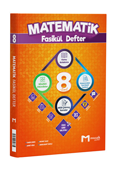 Lisinya Mozai̇k 8Th Class Fascicul Notebook Math - 26-27