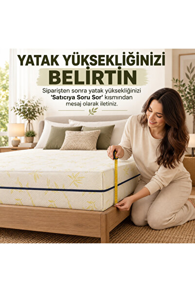 YILTEX COLECTİON BAMBU KILIF Yatak kılıfı yatak örtüsü yatak koruyucusu bed c...