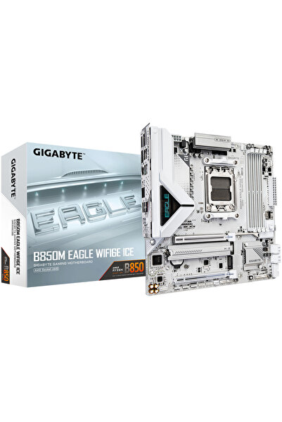 Gigabyte B850M EAGLE WIFI6E ICE AM5 Socket For AMD Ryzen CPUs Motherboard