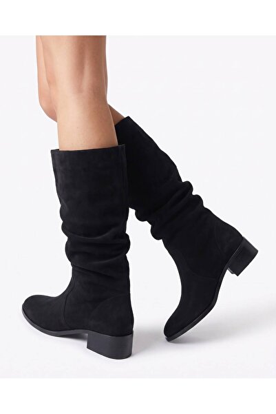 Generic Brand Kod.100, Genuine Leather, Bellows-Style Boots, Without Bag and ...