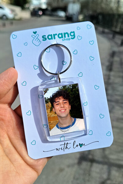SARANG Şeffaf Çerçeve Anahtarlık - Efe Şan Smile