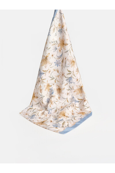 LC Waikiki Lcw Modest Mixed Floral Women's Shawl with Nevavm Difference