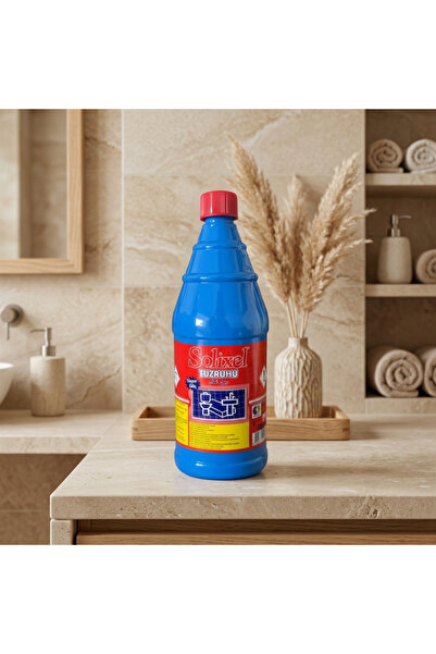SOLİXEL Tuzruhu 1000 ml - Süper Güçlü Kireç ve Pas Sökücü, Banyo, Tuvalet, Fayans ve Klozet Temizleyici