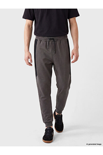 LC Waikiki Vizyon New Season Anthracite Regular Fit Men's Jogger Sweatpants