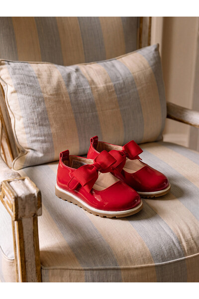 LC Waikiki Alita City Lcw Steps Red Girls' Ballet Flats with a Difference