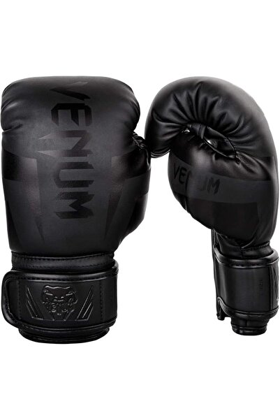 Venum , Elite Boxing Gloves Kids, Unisex Kids, L, Black