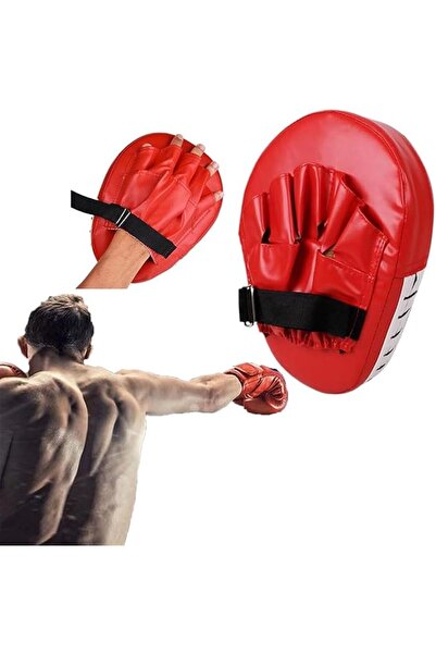 GENERAL Punch Mitts PU Leather Boxing Pads Red Glove Boxing Equipment for Mar...