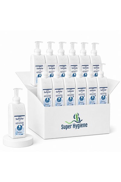 Generic Brand كرتون صابون رغوة 500 ملي يحتوي 12 عبوة