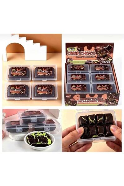 Bakmakistersen Crisp Choco Crunch Çıtır Sukuşi Bitter Çikolata Sukuşi Yenmez 1 Adet