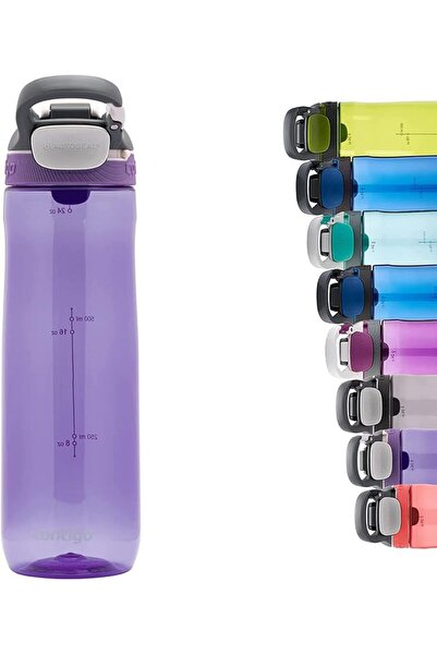 Contigo Cortland Autoseal Water Bottle, Large Bpa Free Drinking Bottle, Leakp...