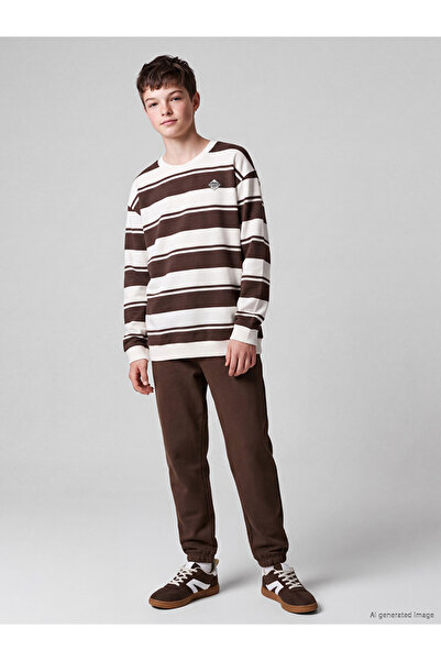 LC Waikiki Striped Boy's Set