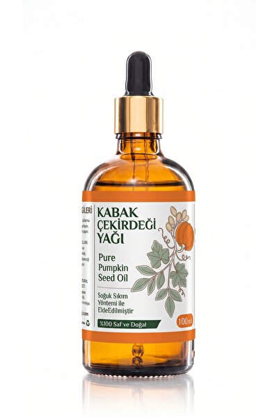 aktarloji 100 ml Pumpkin Seed Oil / Cold Pressed / 100% Pure and Natural / Pu...