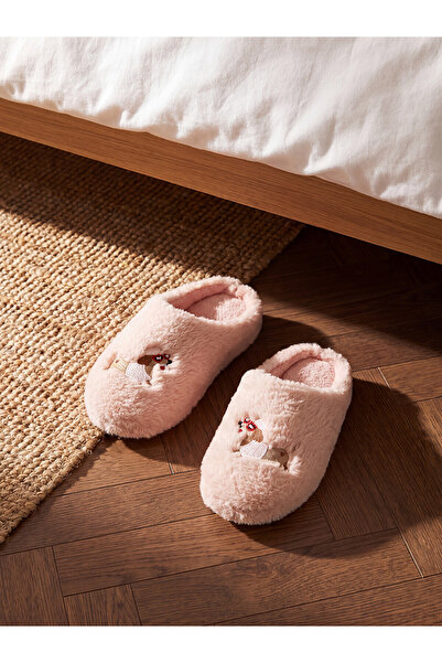 LC Waikiki Alita City Lcw Home Pink Women's House Slippers with a Difference