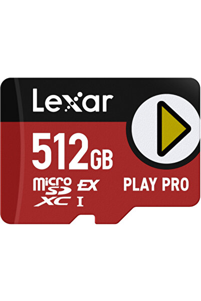 Lexar PLAY PRO 512GB microSDXC Express Card