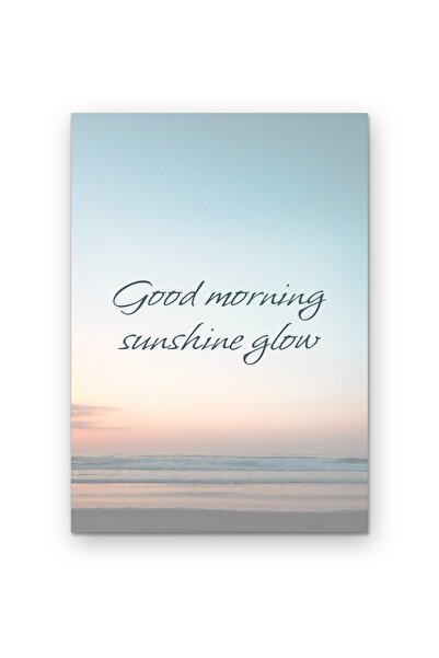 OEM Decorative Poster Good morning sunshine, Minimalist Design, Cardboard 250...