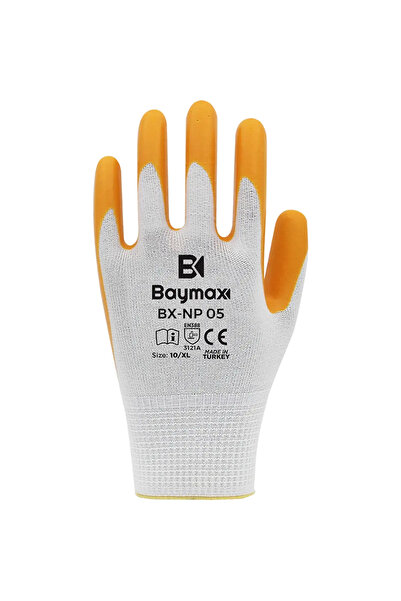 Baymax Nitrile Coated Protective Work Gloves Bx-Np05