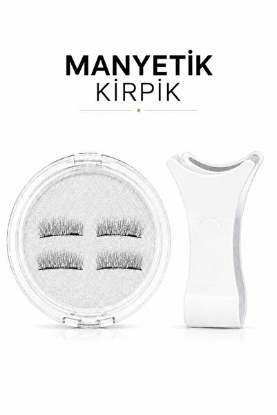 CAVA COSMETİC Manyetik Mıknatıslı Kirpik Seti Uygulama Aparatlı Takma Kirpik ...