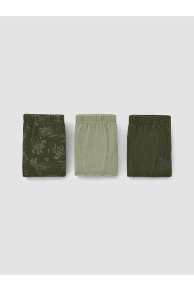 LC Waikiki Rmz Gi̇yi̇m Farkiyla Boys' Boxer 3-Pack