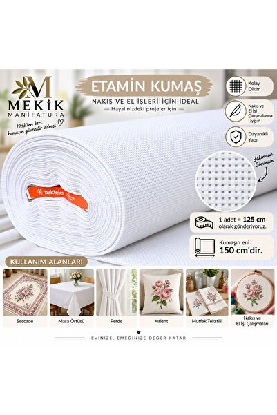MEKİK MANİFATURA Etemin Embroidery Fabric